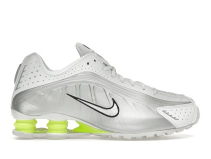 tenisky a boty nike shox r4 white metallic silver volt w panske damske AR3565-102 1