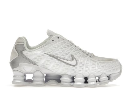 tenisky a boty nike shox tl white metallic silver max orange w panske damske AR3566-100 1