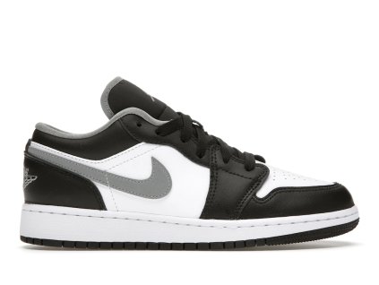 tenisky a boty jordan 1 low black white grey gs panske damske 553560-040 1