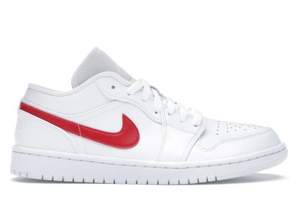 tenisky a boty jordan 1 low white university red w panske damske AO9944-161 1