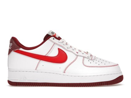 tenisky a boty nike air force 1 low '07 first use white team red panske damske DA8478-101 1