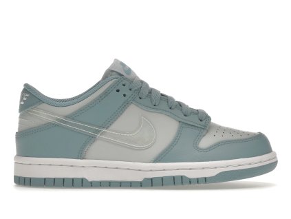 tenisky a boty nike dunk low clear blue swoosh gs panske damske DH9765-401 1
