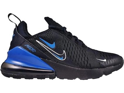 tenisky a boty nike air max 270 multi-swoosh black dark marina blue gs panske damske FB8032-001 1