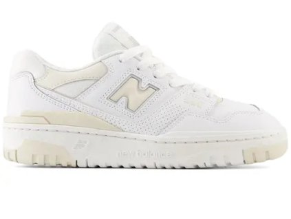 tenisky a boty new balance 550 white cream leather gs panske damske GSB550BK 1