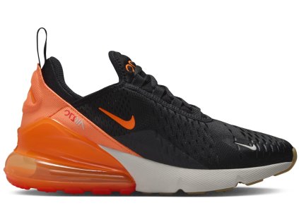 tenisky a boty nike air max 270 black bright crimson phantom total orange gs panske damske 943345-037 1