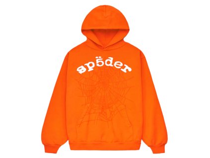 tenisky a boty sp5der legacy hoodie orange panske damske 1