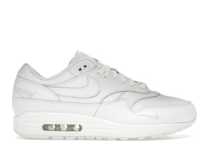 tenisky a boty nike air max 1 '87 sp supreme triple white panske damske HF8813-100 1