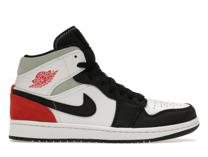tenisky a boty jordan 1 mid se red black toe panske damske 852542-100 1