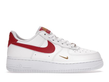 tenisky a boty nike air force 1 low essential gym red mini swoosh w panske damske CZ0270-104 1