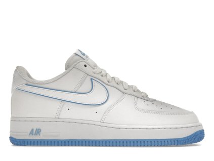 tenisky a boty nike air force 1 '07 low white university blue sole panske damske DV0788-101 1