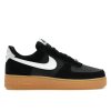 tenisky a boty nike air force 1 low '07 lv8 black summit white gum panske damske FQ8714-004 1