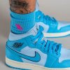 tenisky a boty air jordan 1 mid se ice blue w panske damske DV1302-400 1 b