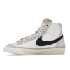 tenisky a boty nike blazer mid 77 pro club white black light bone summit white panske damske DQ7673-100 4