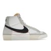 tenisky a boty nike blazer mid 77 pro club white black light bone summit white panske damske DQ7673-100 7
