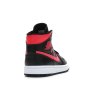 tenisky a boty jordan 1 mid black siren red w panske damske BQ6472-004 6