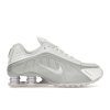tenisky a boty nike shox r4 white metallic platinum barely grape w panske damske HF5076-100 1