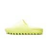 yeezy slide green glow 1