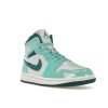 tenisky a boty air jordan 1 mid chenille bleached turquoise w panske damske DZ3745-300 2