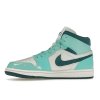 tenisky a boty air jordan 1 mid chenille bleached turquoise w panske damske DZ3745-300 4