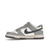 tenisky a boty nike dunk low platinum tint light carbon gs panske damske FB9109-101 4