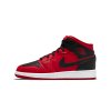 air jordan 1 mid reverse bred gs 1