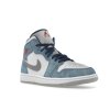 tenisky a boty air jordan 1 mid french blue fire red panske damske DN3706-401 2