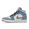 tenisky a boty air jordan 1 mid french blue fire red panske damske DN3706-401 4