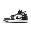 air jordan 1 mid invert black white 1