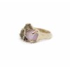 ametyst, raw diamanty, herkimer diamant