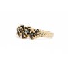 prsten raw diamanty