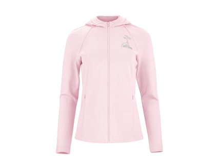 pink zip up hoodie