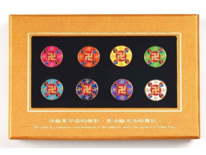 sada 8 velkych odznaku falun