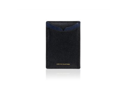 qing style card case black front
