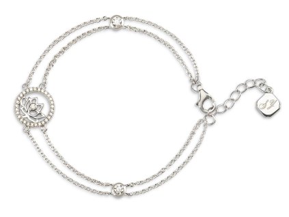 lotus fairies bracelet silver