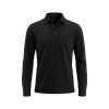 M casualwear LongSleevePolo Blac1
