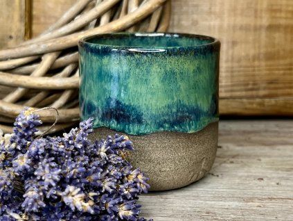 Keramický kalíšek bez ucha EMERALD 190 ml