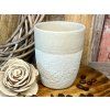 Keramický kalíšek bez ucha LACE 270 ml