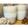 Keramický kalíšek bez ucha LACE 270 ml