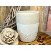Keramický kalíšek bez ucha LACE 270 ml