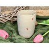 Keramický kalíšek bez ucha HEARTS MIX 280 ml