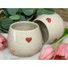 Keramický kalíšek bez ucha HEARTS MIX 190 ml