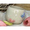 Keramický kalíšek bez ucha BUTTERFLIES 180 ml