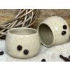 Keramický kalíšek bez ucha COFFEE BEAN 180-190 ml