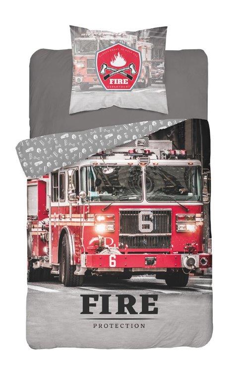 Detexpol Dětské povlečení 140x200 + 70x80 Fire 3629A