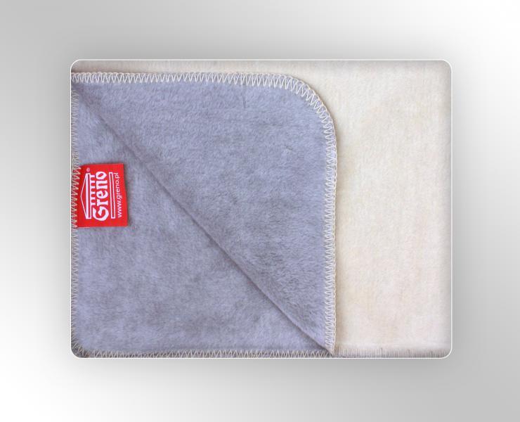 GRENO Glamour takaró 150x200 Bézs - Hamu