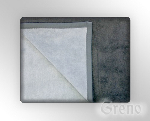 GRENO Glamour takaró 150x200 Acél szürke