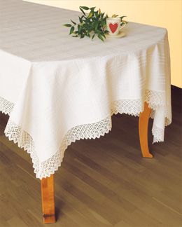 GRENO Obrus teflón 160x160 biely