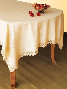 GRENO Asztalterítő teflón 50x100 Ovál szalma