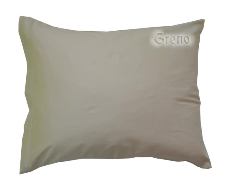 GRENO Szatén párnahuzat 40x40 sima bézs