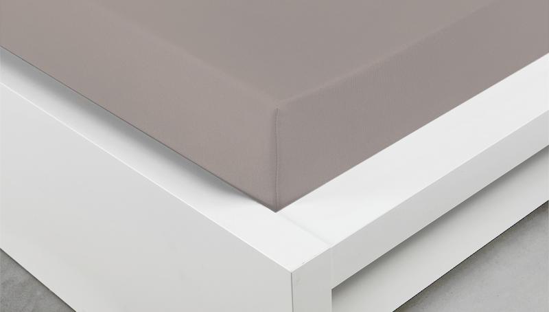 GRENO Dětské jersey prostěradlo 60x120 Tmavě béžové 057